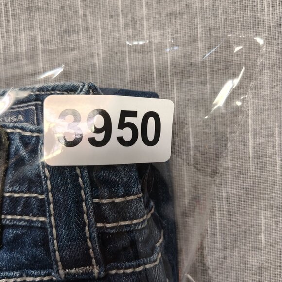 Miss Me Jeans Women's SIze 29 Blue Faded Signature Skinny Flap Western P6139S - Picture 11 of 11